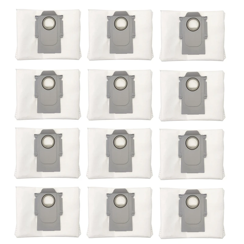 Пылесборники для робота-пылесоса Xiaomi Roborock T8 Q7 G10S G10S Pro, 12 упаковок 
Пылесборники для робота-пылесоса Xiaomi Roborock T8 Q7 G10S G10S Pro, 12 упаковок