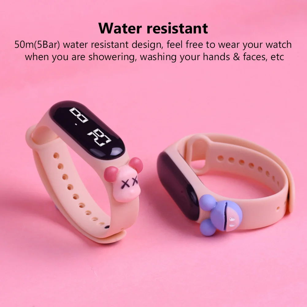 50M Waterproof Cartoon Doll Women Watch Children Watch Toy Kids Fashion Digital Sport Electronic Watches Bracelet Boys Gift
50M Waterproof Cartoon Doll Women Watch Children Watch Toy Kids Fashion Digital Sport Electronic Watches Bracelet Boys Gift