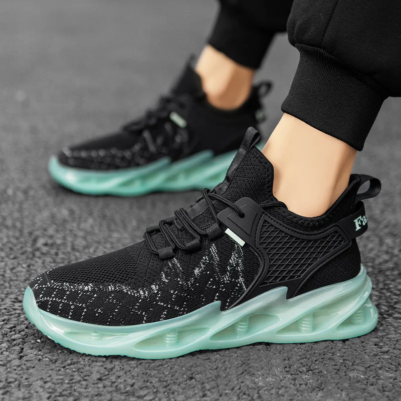 2023 New Mens Running Breathable Mesh Casual Shoes Comfortable Blade Male Sneakers Black Outdoor Sports Jogging Men's Shoes
2023 New Mens Running Breathable Mesh Casual Shoes Comfortable Blade Male Sneakers Black Outdoor Sports Jogging Men's Shoes