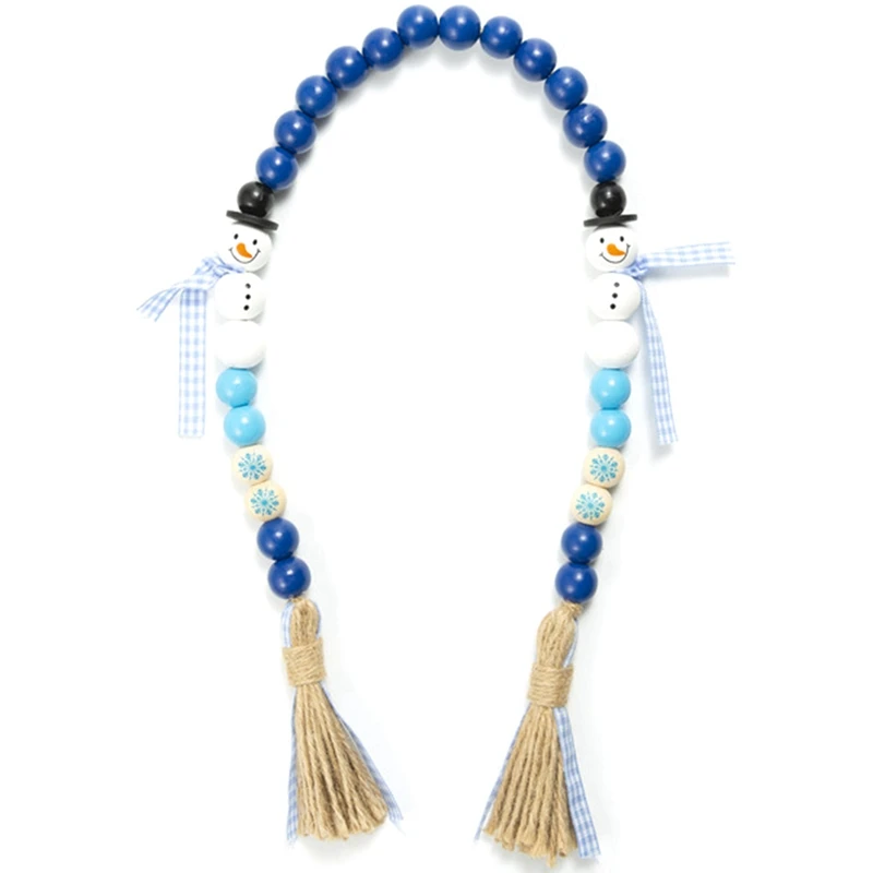 Christmas DIY Tassel Snowman Beads String Hemp Rope And Wooden Bead Garland Handmade Home Decoration Bedroom
Christmas DIY Tassel Snowman Beads String Hemp Rope And Wooden Bead Garland Handmade Home Decoration Bedroom