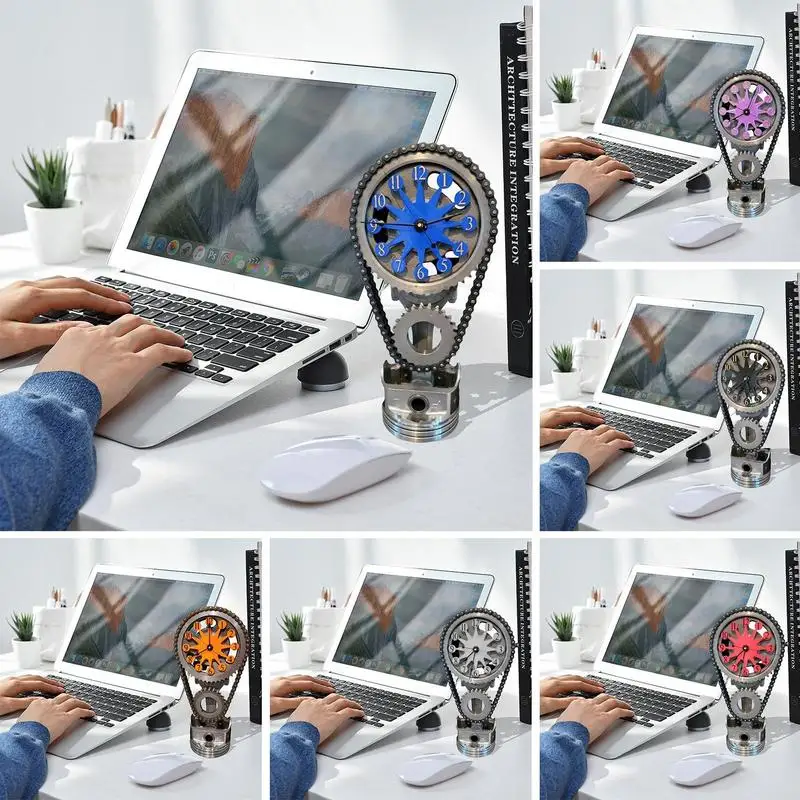 Rotating Gear Clock Rotating Metal Gear Clock Custom Electric Design Decoration Supplies For Homes Dormitories Schools Offices
Rotating Gear Clock Rotating Metal Gear Clock Custom Electric Design Decoration Supplies For Homes Dormitories Schools Offices