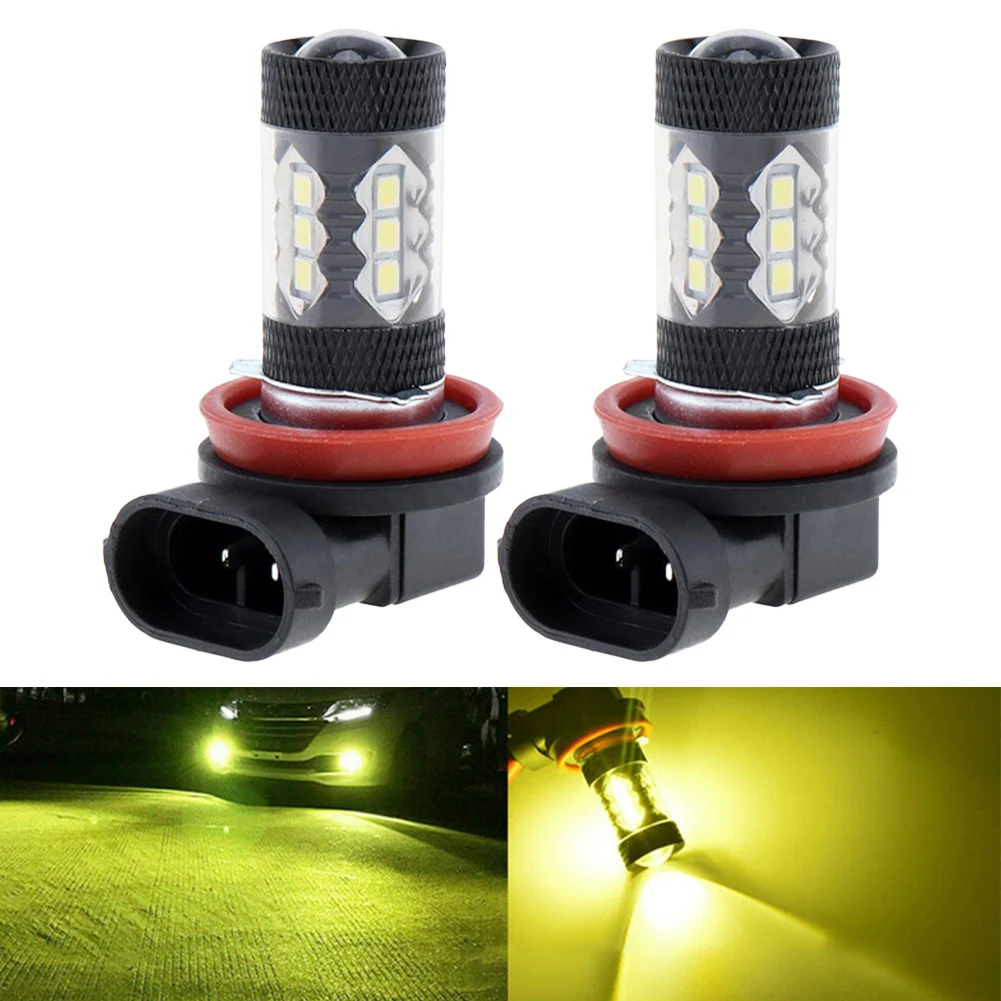 H11 Fog Light Projector Lens Yellow LED Bulbs Fits For Honda Civic 2006-2019 Automobiles Fog Light Accessories
H11 Fog Light Projector Lens Yellow LED Bulbs Fits For Honda Civic 2006-2019 Automobiles Fog Light Accessories