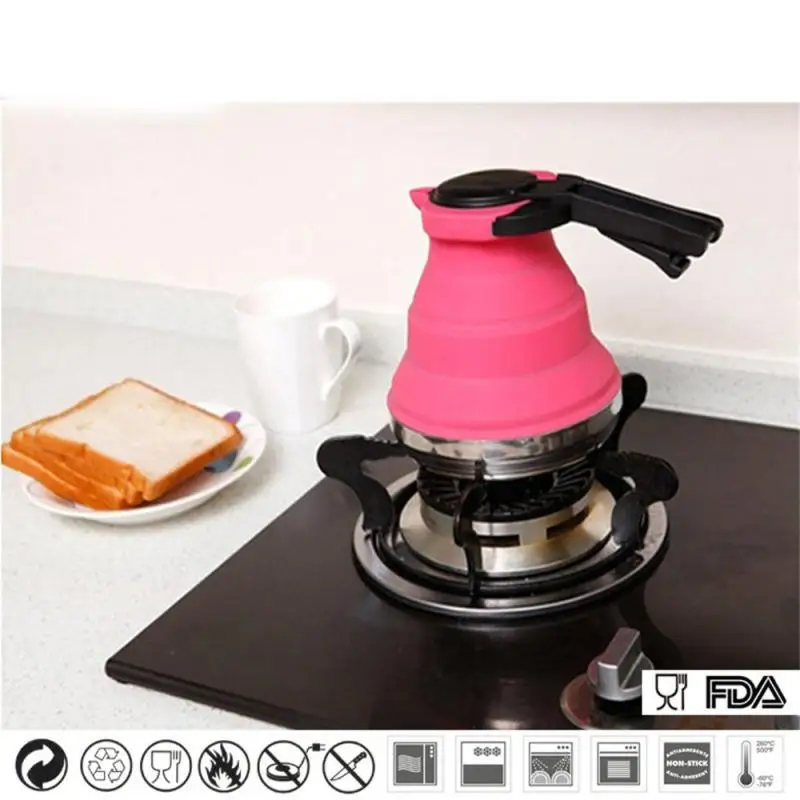 For Travel And Home Tea Pot Household Water Boiling Tools Outdoor Water Kettle Silicone Kettle Foldable Teapot Creative Kettle
For Travel And Home Tea Pot Household Water Boiling Tools Outdoor Water Kettle Silicone Kettle Foldable Teapot Creative Kettle