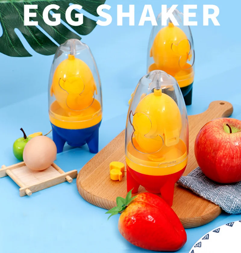 

Manual Egg Shake Tool Egg Yolk Shaker Mixing Golden Whisk Eggs Spin Mixer Stiring Maker Puller Kitchen Cooking Baking Tools