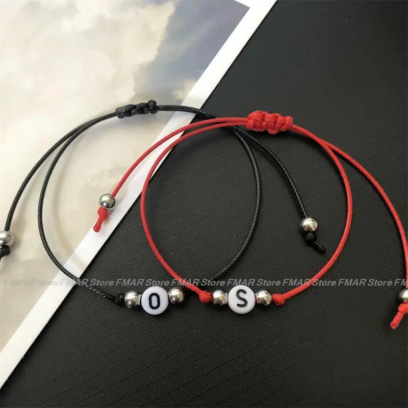 26 Letter Initials Name Bracelet For Men Women Stainless Steel Adjustable String Rope Bracelets Statement Friend Jewelry Gift
26 Letter Initials Name Bracelet For Men Women Stainless Steel Adjustable String Rope Bracelets Statement Friend Jewelry Gift