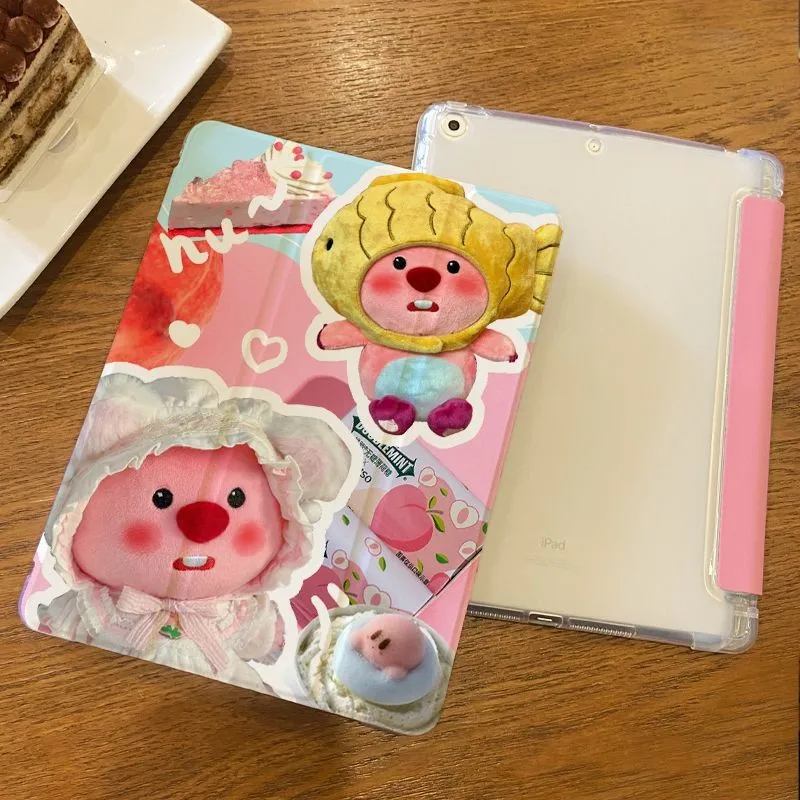 Kawaii Loopy Anime Cartoon Ipad Case 10G Little Beaver Pro New Air5/4/3 Cute Ipad 9 Trifold Transparent 10.9 Airbag Pen Slot
Kawaii Loopy Anime Cartoon Ipad Case 10G Little Beaver Pro New Air5/4/3 Cute Ipad 9 Trifold Transparent 10.9 Airbag Pen Slot