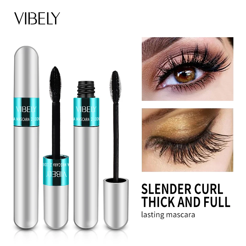 New 4D Silk Fiber Lash Mascara Waterproof VIBELY 3d Mascara For Eyelash Extension Black Thick Lengthening Eye Lashes Cosmetics
New 4D Silk Fiber Lash Mascara Waterproof VIBELY 3d Mascara For Eyelash Extension Black Thick Lengthening Eye Lashes Cosmetics