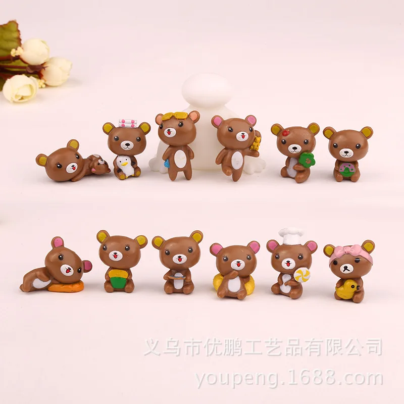 Rilakkuma Doll Cartoon Toy Figures Woman Small Micro Furnishing Articles Anime Figure Toy Figure Man DIY Pendant Desktop Jewelry
Rilakkuma Doll Cartoon Toy Figures Woman Small Micro Furnishing Articles Anime Figure Toy Figure Man DIY Pendant Desktop Jewelry