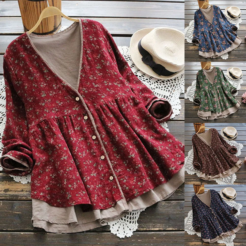 The new fall 2022 Women's Japanese vintage mid-length lace print V-neck fake two-piece cardigan
The new fall 2022 Women's Japanese vintage mid-length lace print V-neck fake two-piece cardigan