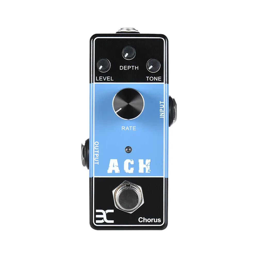 ENO EX Acoustic Guitar Effect Pedal ACH Chorus Mini Size Full Metal Shell with true bypass and full metal shell
ENO EX Acoustic Guitar Effect Pedal ACH Chorus Mini Size Full Metal Shell with true bypass and full metal shell