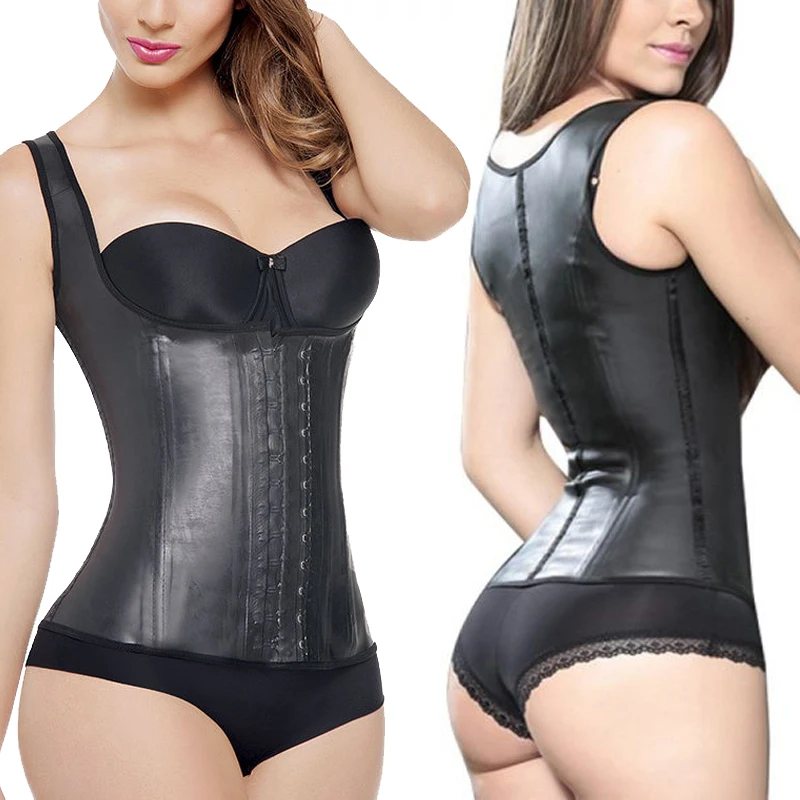 Latex Waist Trainer Corset Vest Shaper Body Shapewear Women Slimming Belly Sheath Reductive Girdle Tummy Control Belt Steel Bone
Latex Waist Trainer Corset Vest Shaper Body Shapewear Women Slimming Belly Sheath Reductive Girdle Tummy Control Belt Steel Bone