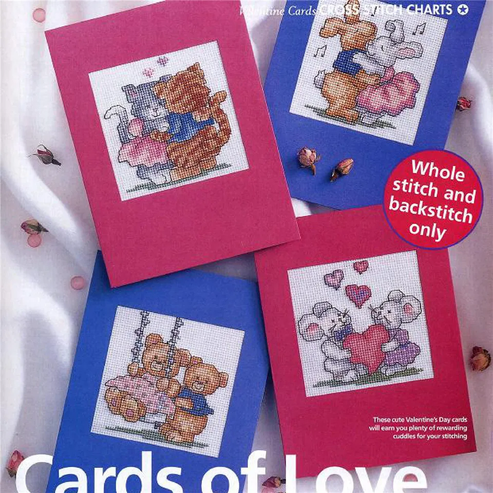 CD449 Cross Stitch Kit Package Greeting Cards Needlework Counted Cross-Stitching Kits Christmas Mother's Father's Day Birthday
CD449 Cross Stitch Kit Package Greeting Cards Needlework Counted Cross-Stitching Kits Christmas Mother's Father's Day Birthday