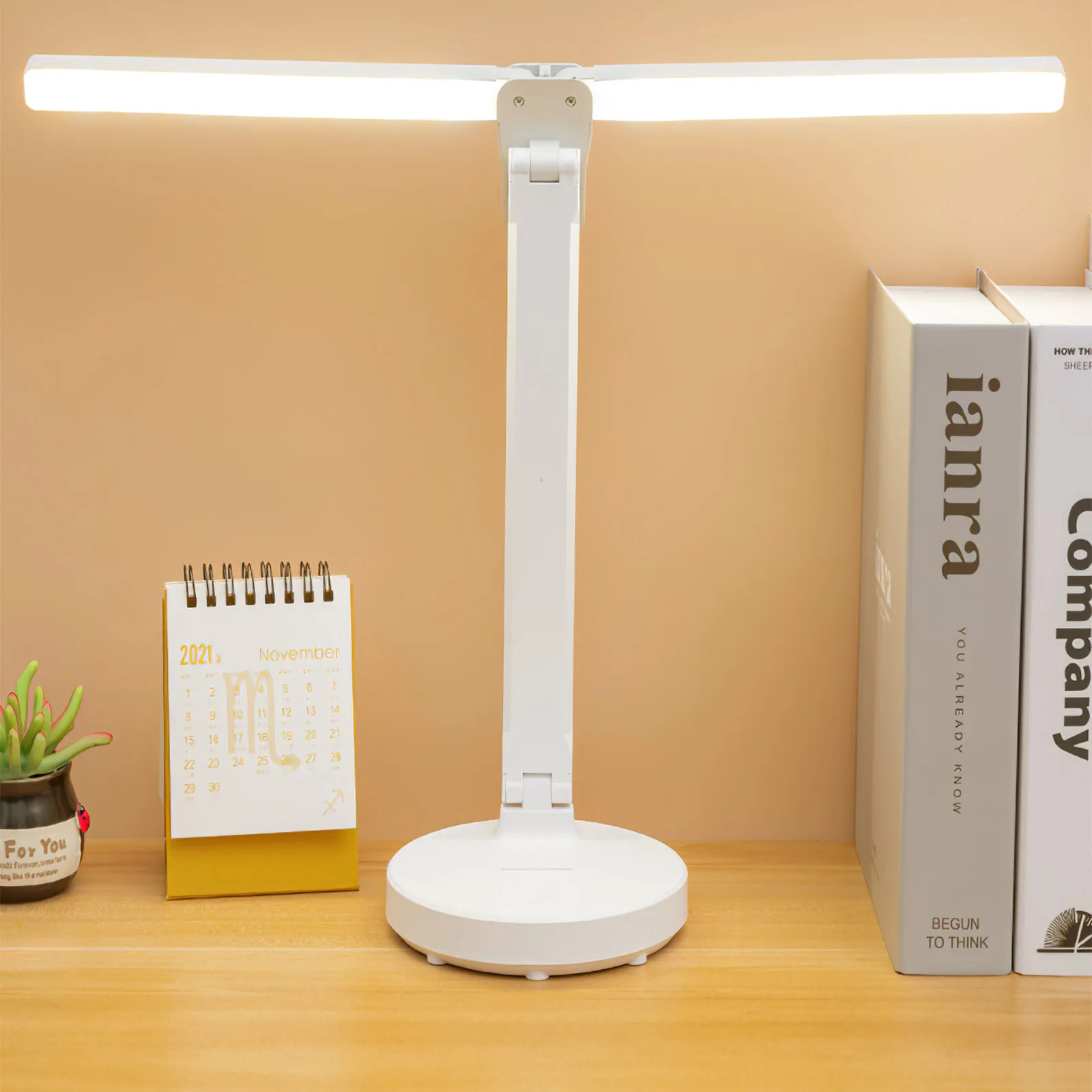 Konesky 10W LED Desk Lamp Indoor Double Head Folding Bedside Lamp Touch Dimming USB Charging With 2000mAh Capacity Touch Control
Konesky 10W LED Desk Lamp Indoor Double Head Folding Bedside Lamp Touch Dimming USB Charging With 2000mAh Capacity Touch Control