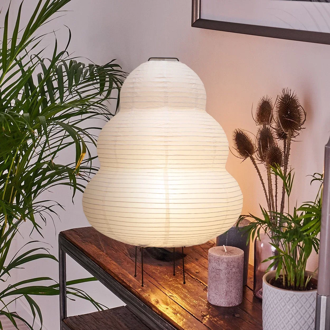 Akari Wabi-sabi Table Lamp Japanese Rice Paper Lantern Noguchi Design Bedside Lamp Dimmable Eye-Protection Desk Light Home Decor
Akari Wabi-sabi Table Lamp Japanese Rice Paper Lantern Noguchi Design Bedside Lamp Dimmable Eye-Protection Desk Light Home Decor