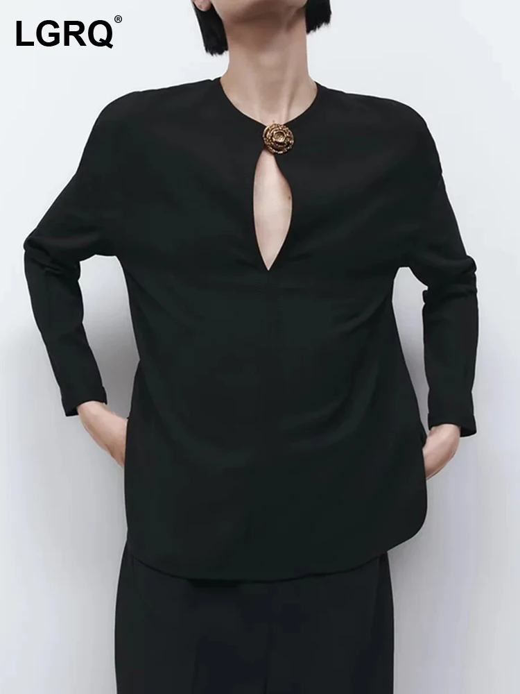 LGRQ Female Tide New Coat Long Sleeve O-neck Solid Patchwork Loose Single Button Jackets For Women 2023 Spring Fashion 19J2888
LGRQ Female Tide New Coat Long Sleeve O-neck Solid Patchwork Loose Single Button Jackets For Women 2023 Spring Fashion 19J2888