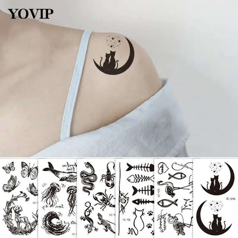 5Pcs Waterproof Temporary Tattoo Sticker Body Art Big Large Fake Tattoo Sticker
5Pcs Waterproof Temporary Tattoo Sticker Body Art Big Large Fake Tattoo Sticker