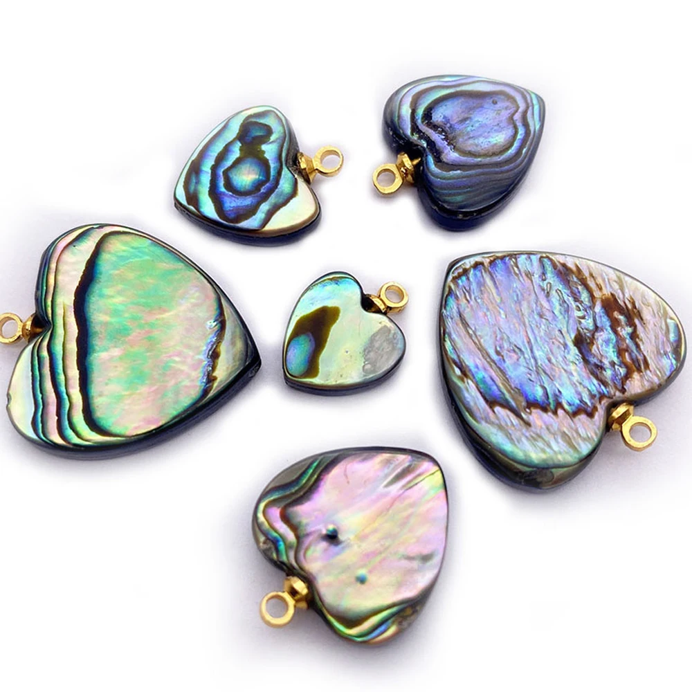 1pc Natural Abalone Shell Necklace Pendant 10-20mm Love Heart Shell Earrings Pendant for Jewelry Making DIY Bracelet Accessories
1pc Natural Abalone Shell Necklace Pendant 10-20mm Love Heart Shell Earrings Pendant for Jewelry Making DIY Bracelet Accessories