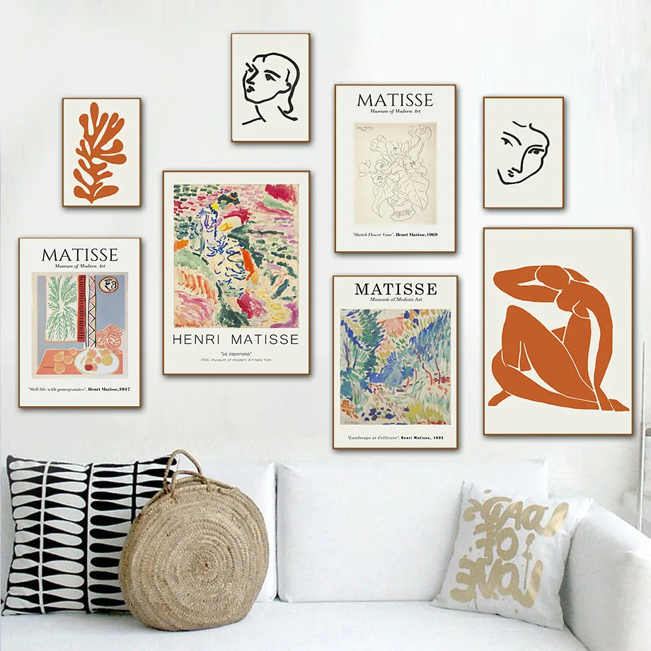 Matisse Geometric Leaf Abstract Line Face Wall Art Canvas Painting Nordic Posters And Prints Wall Pictures For Living Room Decor
Matisse Geometric Leaf Abstract Line Face Wall Art Canvas Painting Nordic Posters And Prints Wall Pictures For Living Room Decor