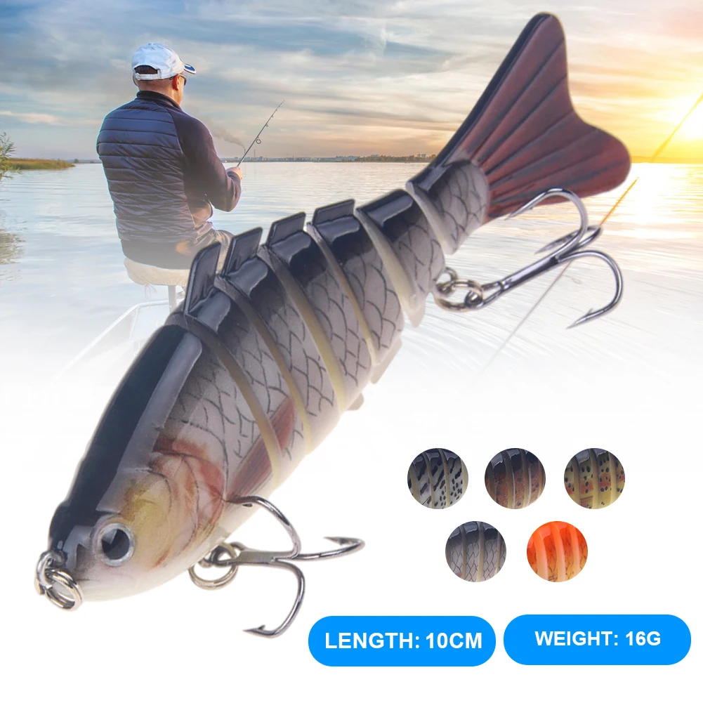 Multi Jointed Fishing Lure Sinking Hard Bait Bass Fishing 7-Segment Fishing Bait Fishing Swimbait Accessories All For Fishing
Multi Jointed Fishing Lure Sinking Hard Bait Bass Fishing 7-Segment Fishing Bait Fishing Swimbait Accessories All For Fishing