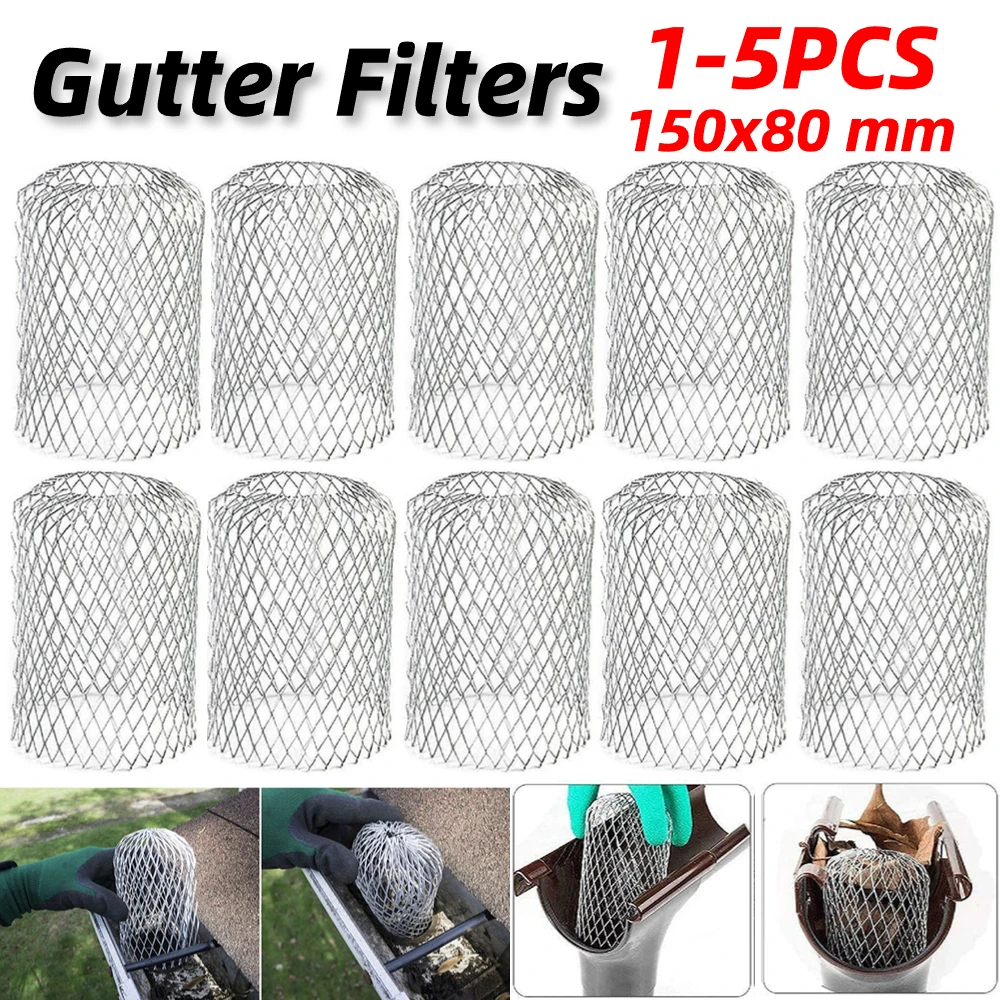 5-1PCS Roof Gutter Filters Aluminium Universal Steel Wire Filter Mesh Gutter Strainer For Preventing Blockage Leaves Debris
5-1PCS Roof Gutter Filters Aluminium Universal Steel Wire Filter Mesh Gutter Strainer For Preventing Blockage Leaves Debris