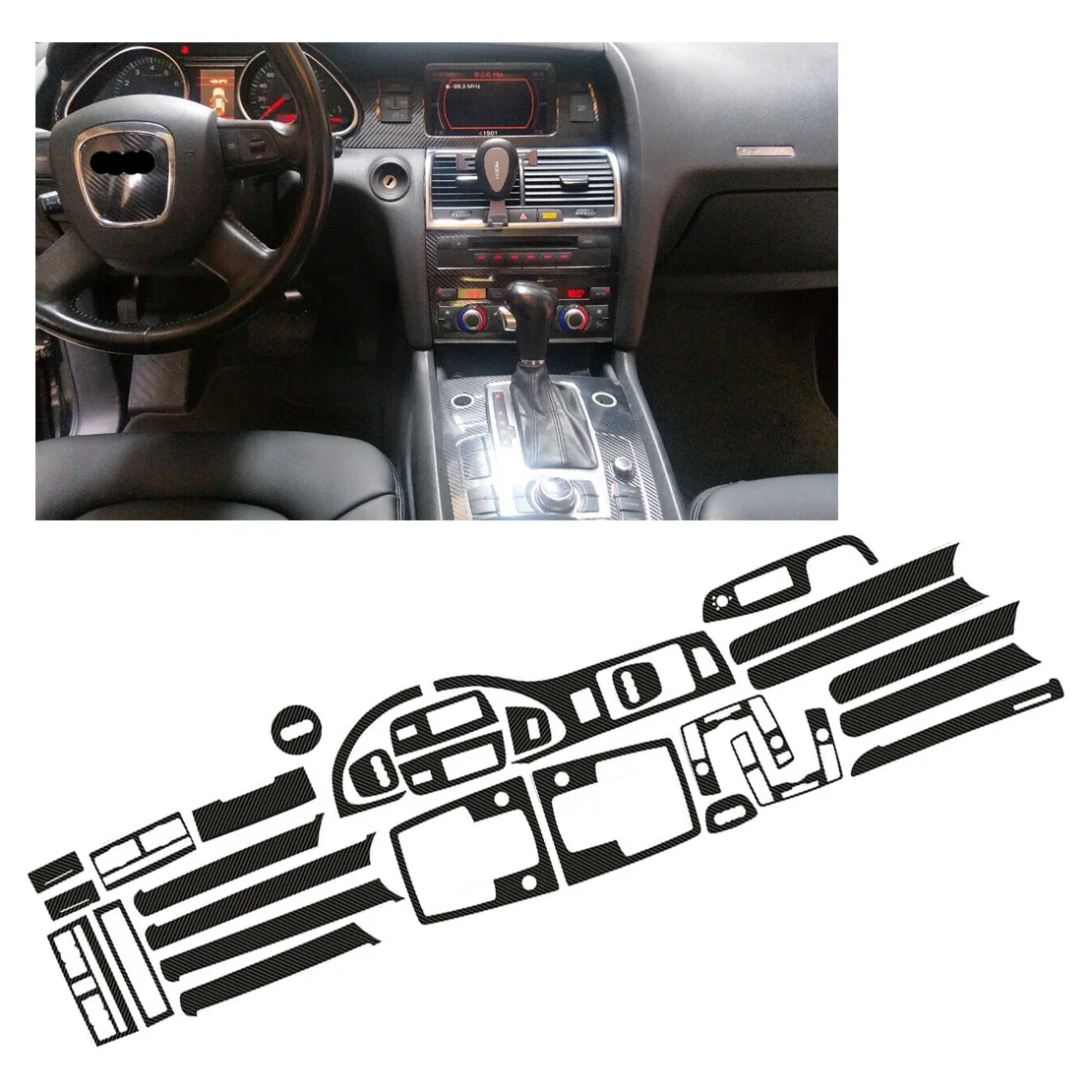 1 Set Car Interior Door Handle Center Console Steering Wheel Gear Panel Sticker Kits Fit for Audi Q7 2005 2006 2007-2016 LHD
1 Set Car Interior Door Handle Center Console Steering Wheel Gear Panel Sticker Kits Fit for Audi Q7 2005 2006 2007-2016 LHD