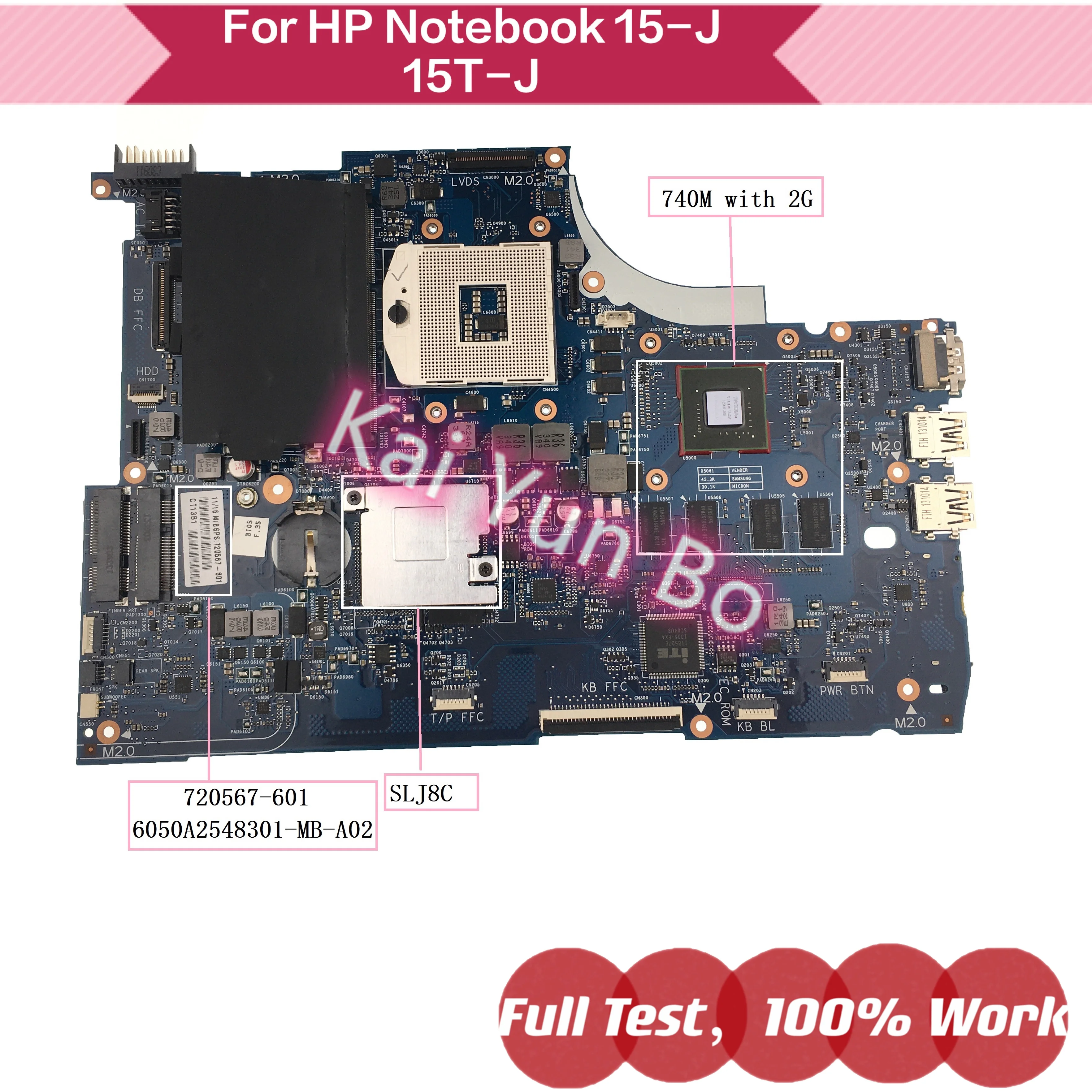 Материнская плата для ноутбука HP ENVY 15-J 15-J 15-j003eo серии 6050A2548301 GT740M/2 ГБ GPU 720567-001 720567-501 720567-601
Материнская плата для ноутбука HP ENVY 15-J 15-J 15-j003eo серии 6050A2548301 GT740M/2 ГБ GPU 720567-001 720567-501 720567-601