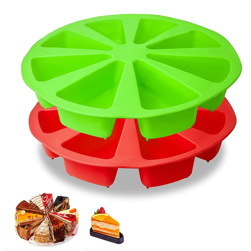 Diy Silicone Baking Cake Mold 8 Cavity Baking Pastry Scone Pans Tools Microwave Bakeware Molds Baking Kitchen Triangle Tools
Diy Silicone Baking Cake Mold 8 Cavity Baking Pastry Scone Pans Tools Microwave Bakeware Molds Baking Kitchen Triangle Tools