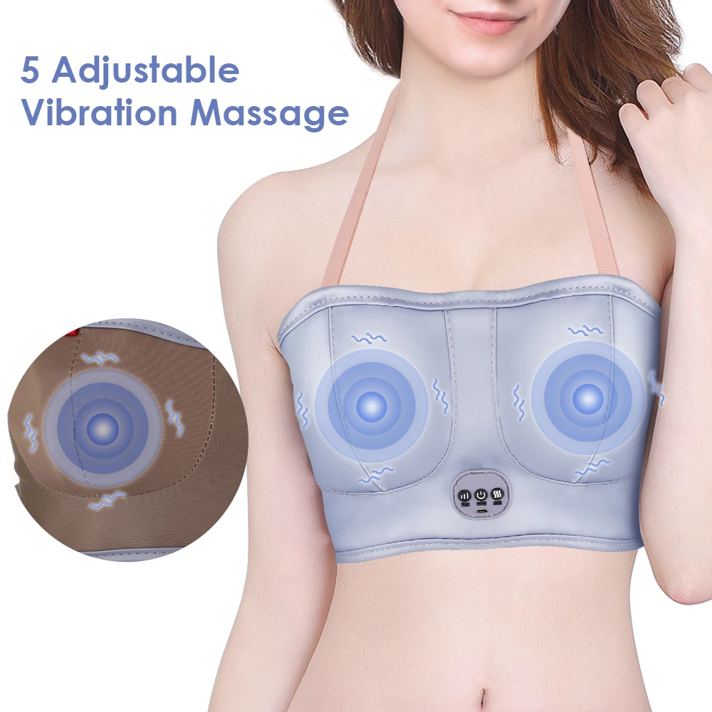 Chest massage instrument hot compress 5-gear constant temperature chest massager breast enhancement nursing device
Chest massage instrument hot compress 5-gear constant temperature chest massager breast enhancement nursing device