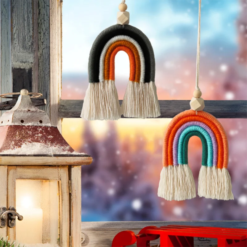 Kid Room Rainbow Hanging Ornament DIY Rope Handmade Woven Wall Decor Baby Girls Room Decor Home Nursery Curtain Straps
Kid Room Rainbow Hanging Ornament DIY Rope Handmade Woven Wall Decor Baby Girls Room Decor Home Nursery Curtain Straps