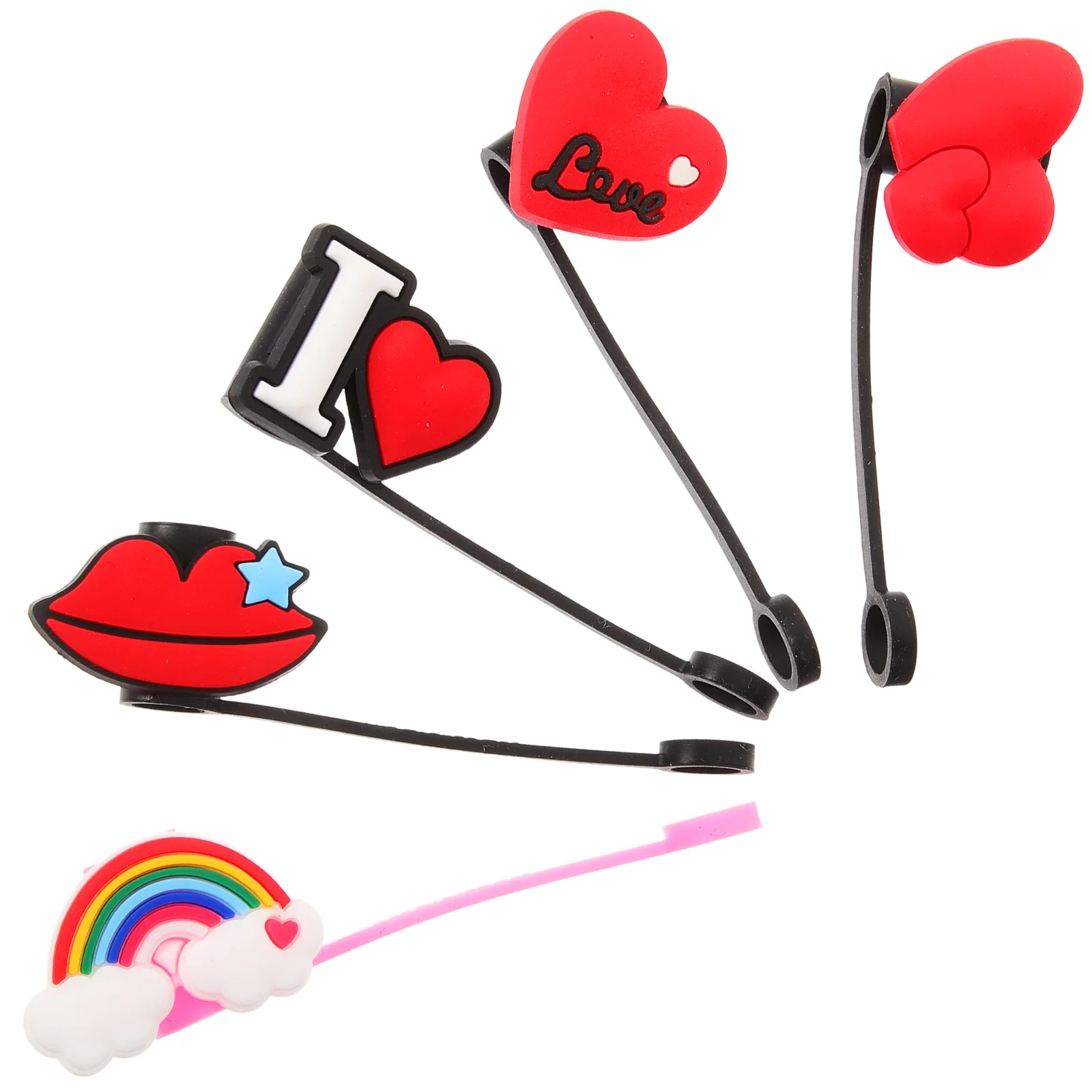 5pcs Valentine's Day Straw Covers Straw Covers Straws Tips Covers Protective Cover Straws Covers
5pcs Valentine's Day Straw Covers Straw Covers Straws Tips Covers Protective Cover Straws Covers