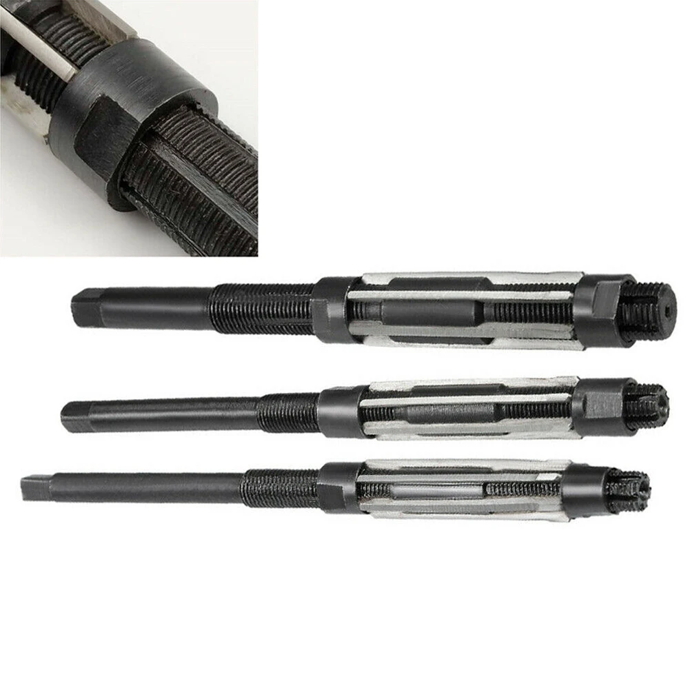 10-26mm H8 Adjustable Manual Chuck Reamer 6 Flutes HSS Metal Round Hole Cylindrical Ream Reaming Cutter For Reaming Hole
10-26mm H8 Adjustable Manual Chuck Reamer 6 Flutes HSS Metal Round Hole Cylindrical Ream Reaming Cutter For Reaming Hole