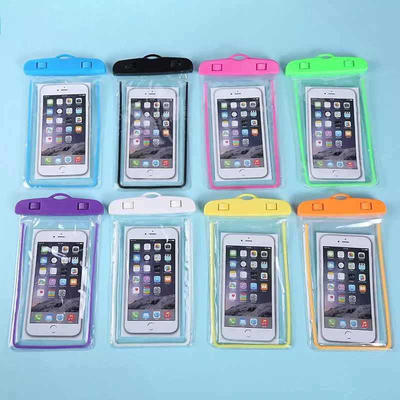 6 Inch Luminous Transparent Mobile Phone Dry Bag Waterproof Sealed Swimming Bag Swimming Diving Waterproof Bag
6 Inch Luminous Transparent Mobile Phone Dry Bag Waterproof Sealed Swimming Bag Swimming Diving Waterproof Bag