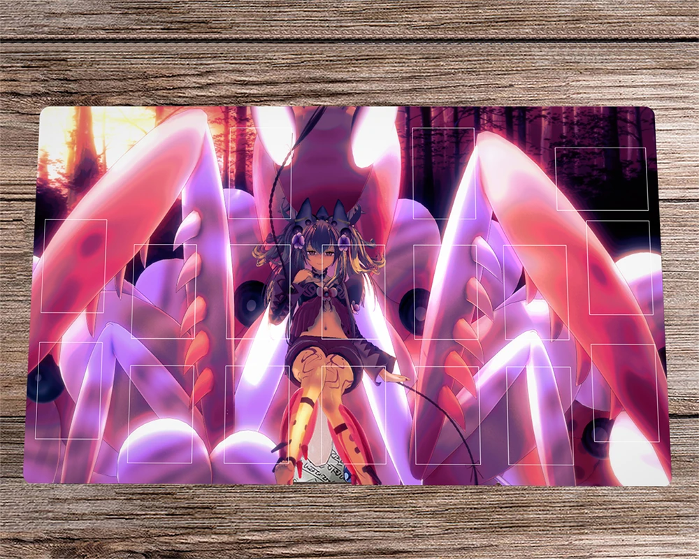 YuGiOh Playmat Traptrix Mantis TCG CCG Mat Trading Card Game Mat Board Game Playmat Anime OCG Pad & Free Bag Mousepad 60x35cm
YuGiOh Playmat Traptrix Mantis TCG CCG Mat Trading Card Game Mat Board Game Playmat Anime OCG Pad & Free Bag Mousepad 60x35cm