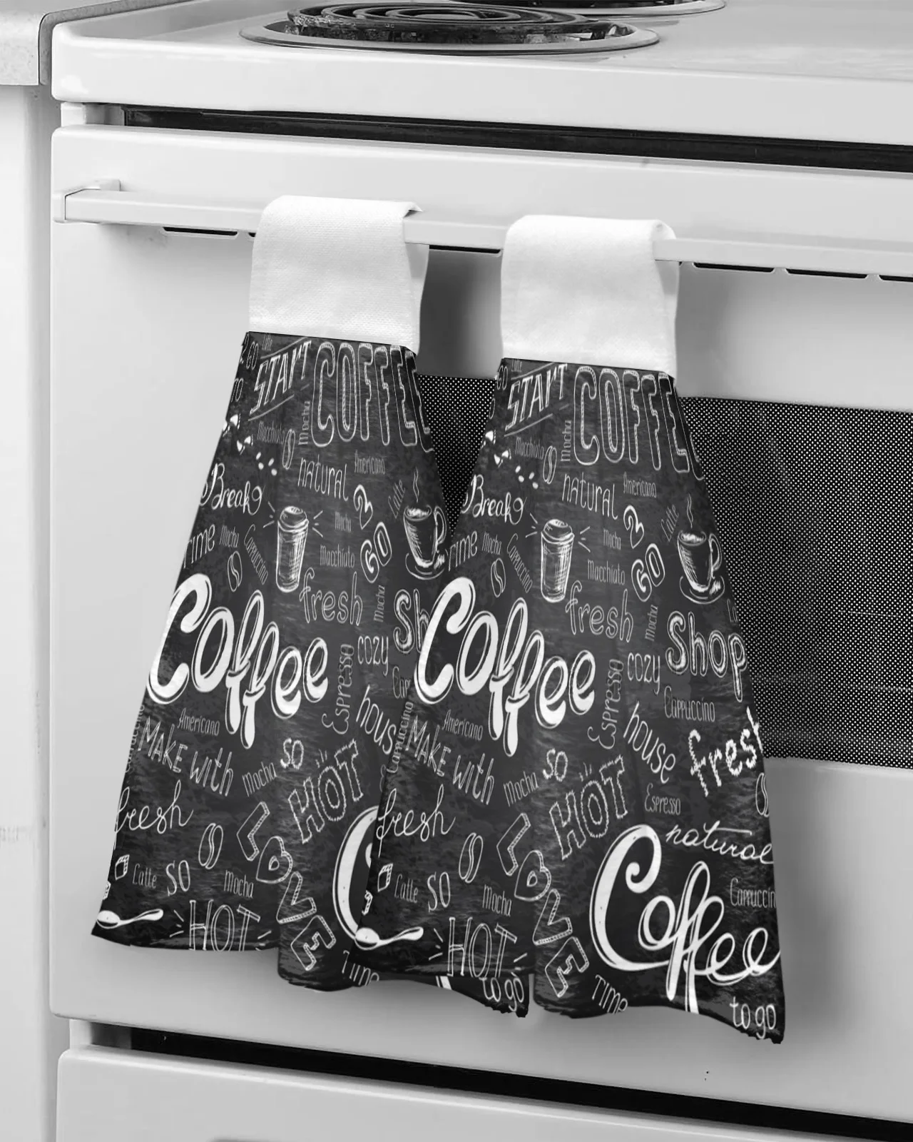 Coffee Blackboard Painting Hand Towels For Bathroom Absorbent Microfiber Kitchen Towel Tableware Cleaning Towel
Coffee Blackboard Painting Hand Towels For Bathroom Absorbent Microfiber Kitchen Towel Tableware Cleaning Towel