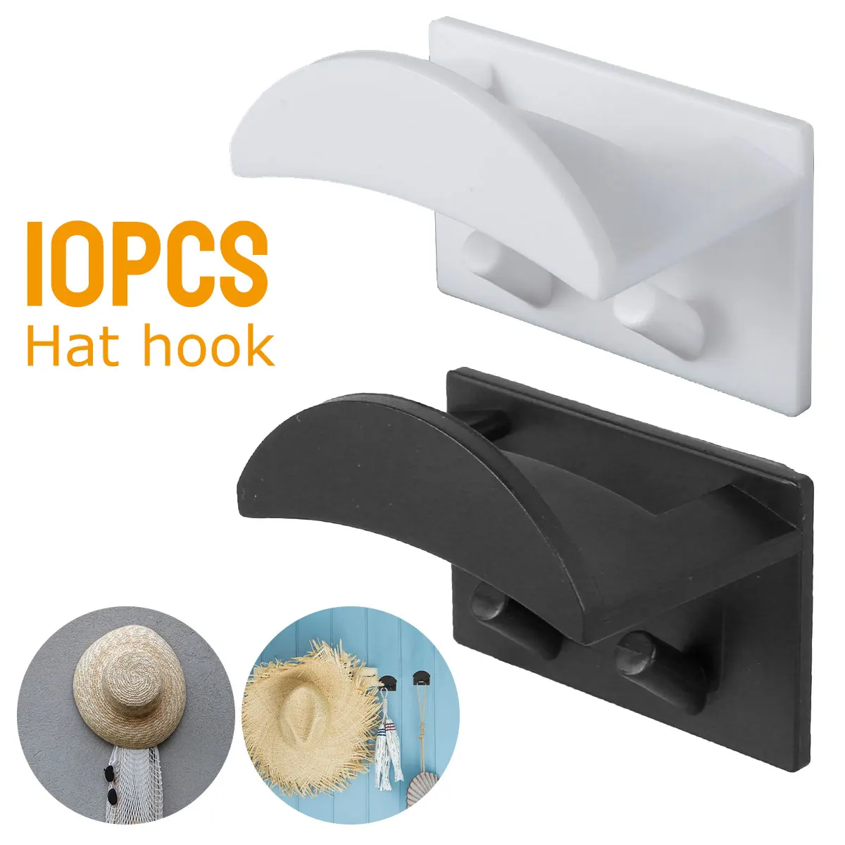 10Pcs Hat Hook Strong Adhesive Hat Rack No-Drilling Minimalist Cap Hanger Strong Hat Holder Baseball Cap Display Organizer for
10Pcs Hat Hook Strong Adhesive Hat Rack No-Drilling Minimalist Cap Hanger Strong Hat Holder Baseball Cap Display Organizer for