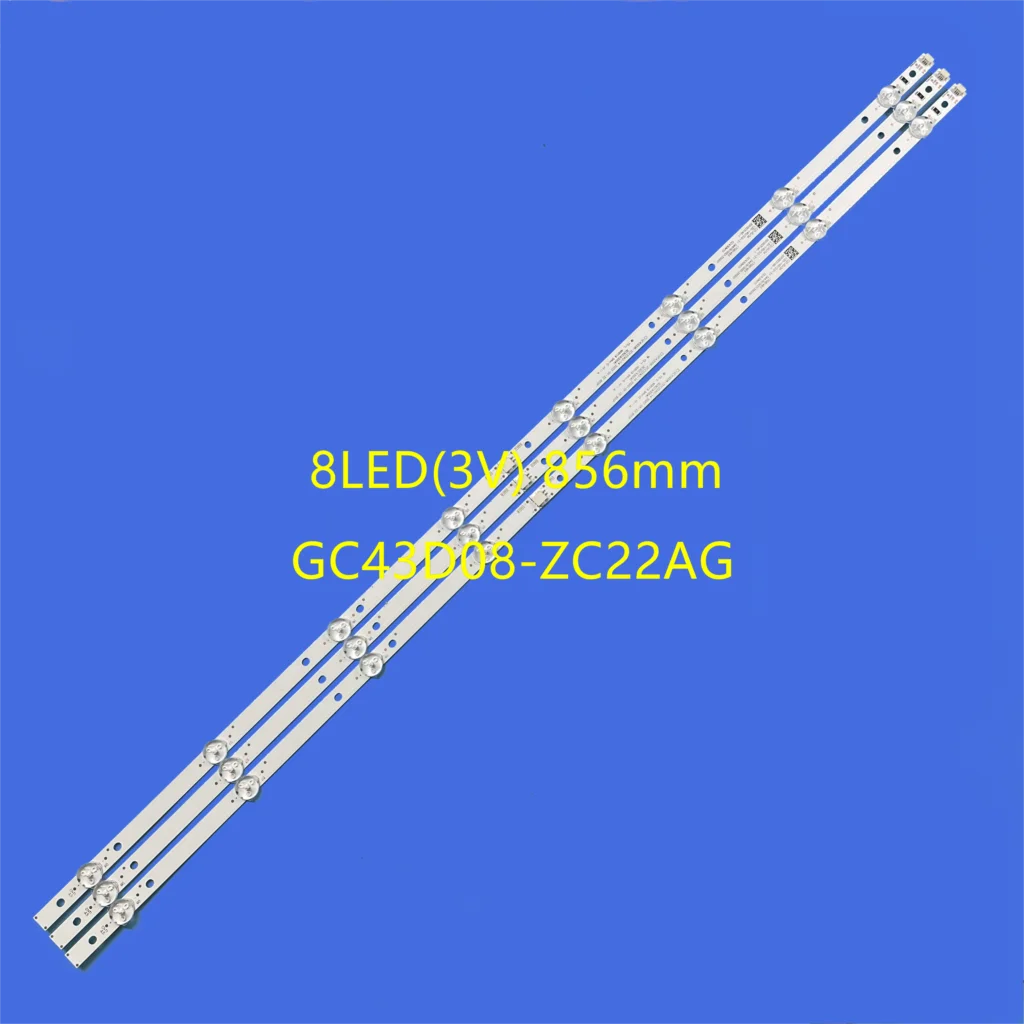 30pcs/set LED backlight strip for GC43D08-ZC22AG-13 14 15 17 23 HV430FHD-NLA UE43J5202 UE43J5272 303GC430044 303GC430043
30pcs/set LED backlight strip for GC43D08-ZC22AG-13 14 15 17 23 HV430FHD-NLA UE43J5202 UE43J5272 303GC430044 303GC430043