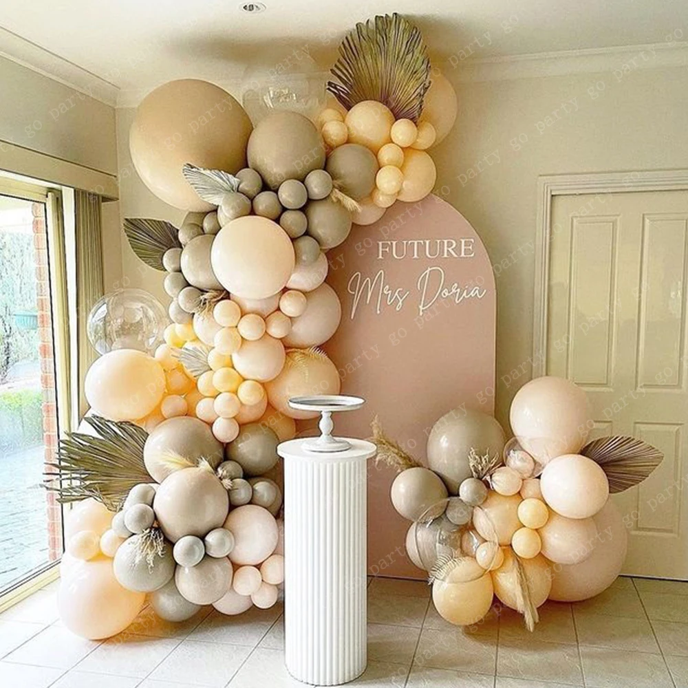 108pcs Sand White Balloons Garland Arch Kit Blush Macaron Orange Latex Globos Wedding Birthday Baby Shower Party Backdrop Decor
108pcs Sand White Balloons Garland Arch Kit Blush Macaron Orange Latex Globos Wedding Birthday Baby Shower Party Backdrop Decor