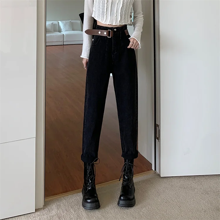 N0362 New fashion retro high waist slim nine-point harem pants high waist trousers jeans
N0362 New fashion retro high waist slim nine-point harem pants high waist trousers jeans