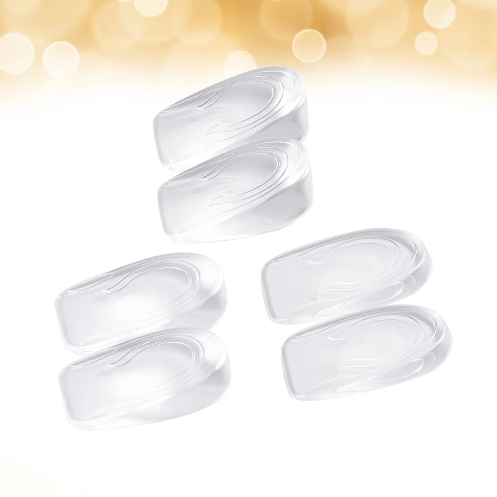 3 Pairs Clear Heel Insert Height Increase Gel Insoles Invisible Heel Lift Insert for Adults(Increased by 1cm/2cm/3cm for Man,
3 Pairs Clear Heel Insert Height Increase Gel Insoles Invisible Heel Lift Insert for Adults(Increased by 1cm/2cm/3cm for Man,