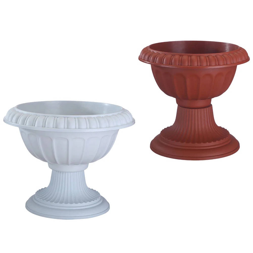 Planter Urn Flower Pot Pots Vases Nursery Porch Outdoorbalcony Vase Weddingtable Grecian Decorative Shaped Footed Column 
Planter Urn Flower Pot Pots Vases Nursery Porch Outdoorbalcony Vase Weddingtable Grecian Decorative Shaped Footed Column