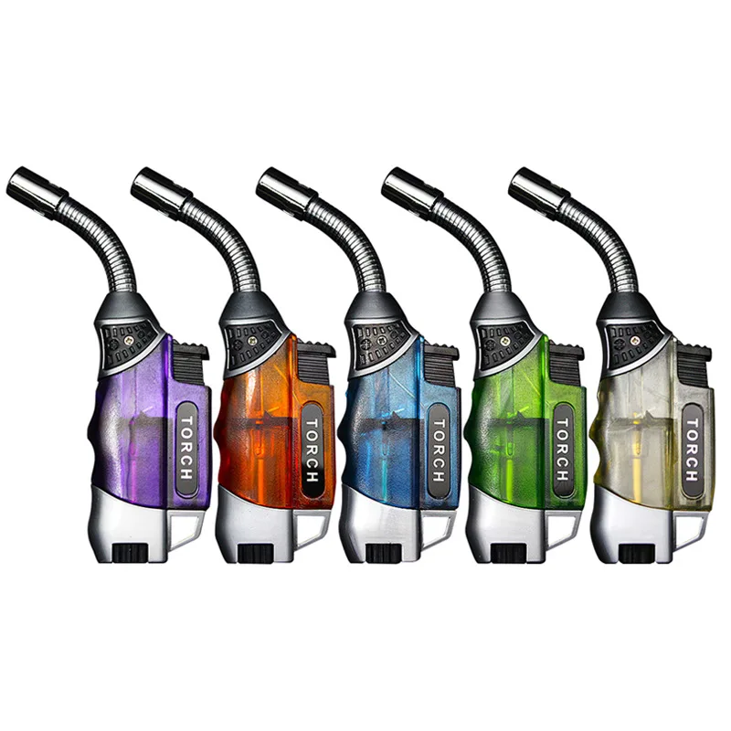 Portable Metal Hose Spray Gun Welding Gun Butane Gas Lighter Cigarette Lighters Windproof Cigar Lighter Kitchen Ignition Tool
Portable Metal Hose Spray Gun Welding Gun Butane Gas Lighter Cigarette Lighters Windproof Cigar Lighter Kitchen Ignition Tool
