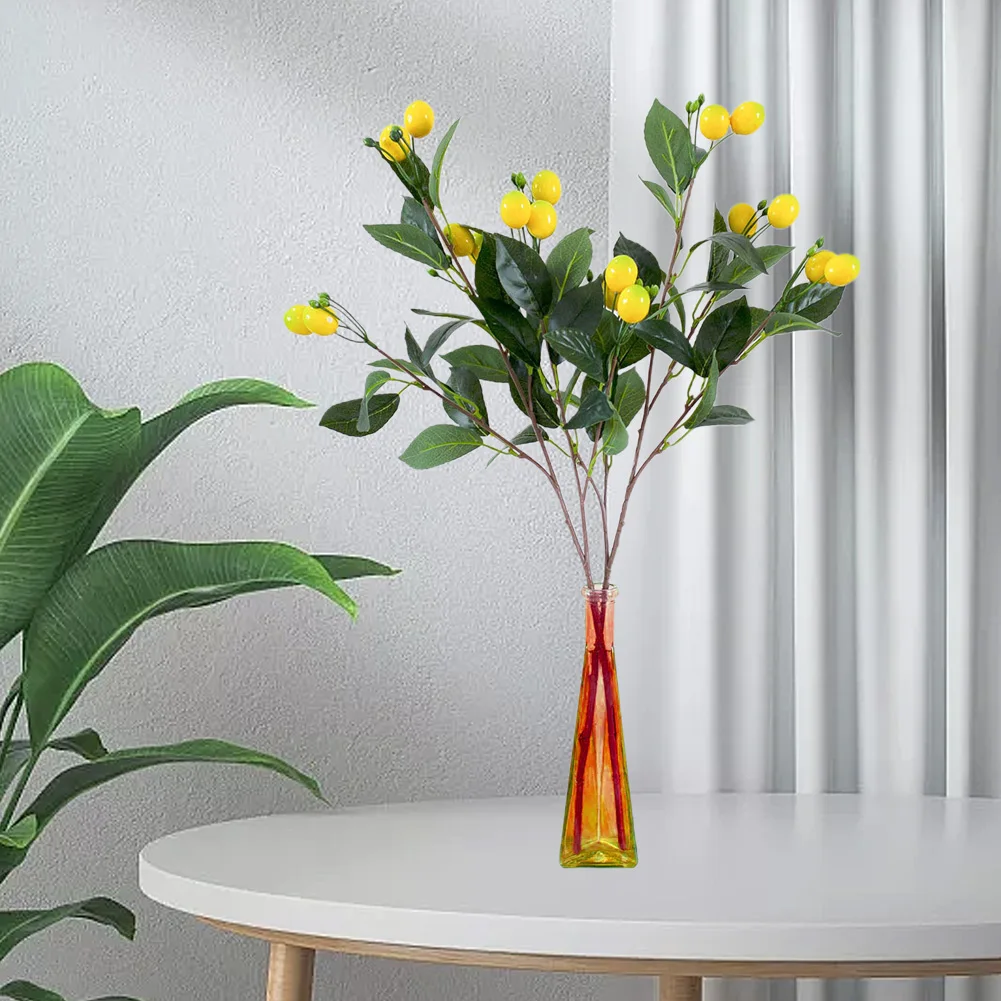 1 Bunch Decorative Supplies Lemon Branch Artificial Flowers Lemon Branch Plastic Single Branch 1 Pc 67cm/26.4in
1 Bunch Decorative Supplies Lemon Branch Artificial Flowers Lemon Branch Plastic Single Branch 1 Pc 67cm/26.4in