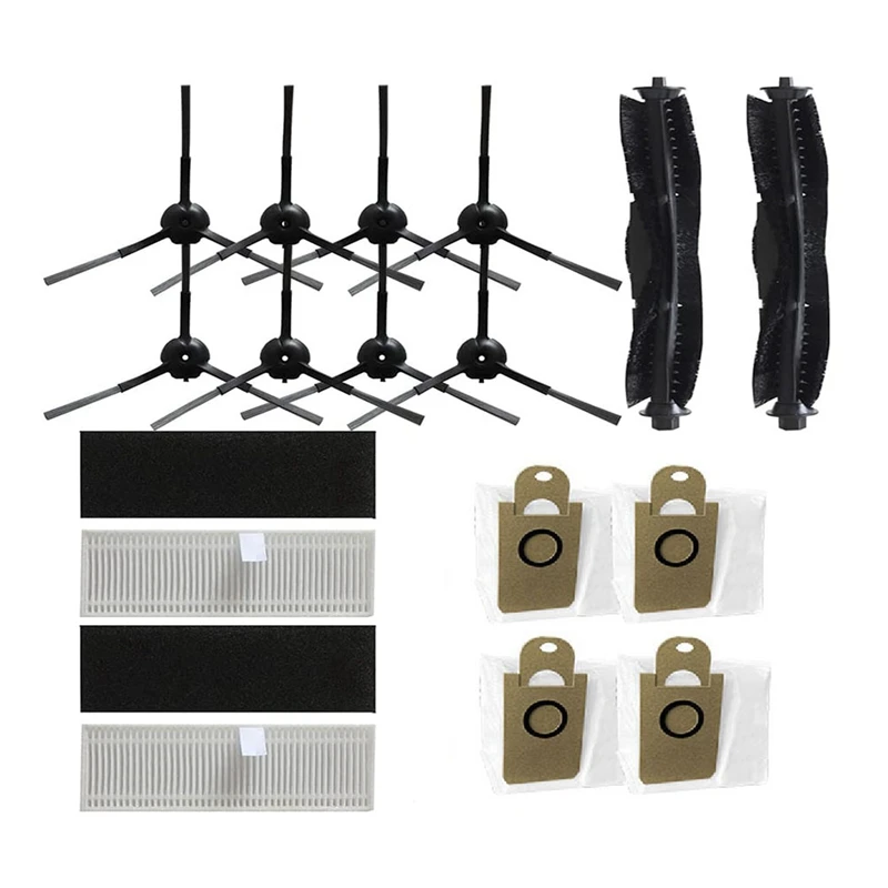 For Neabot N1 N1 Plus For Proscenic M7pro Robot Vacuum Side Brush Wipe Filter Dust Bag Roller Brush Kit
For Neabot N1 N1 Plus For Proscenic M7pro Robot Vacuum Side Brush Wipe Filter Dust Bag Roller Brush Kit