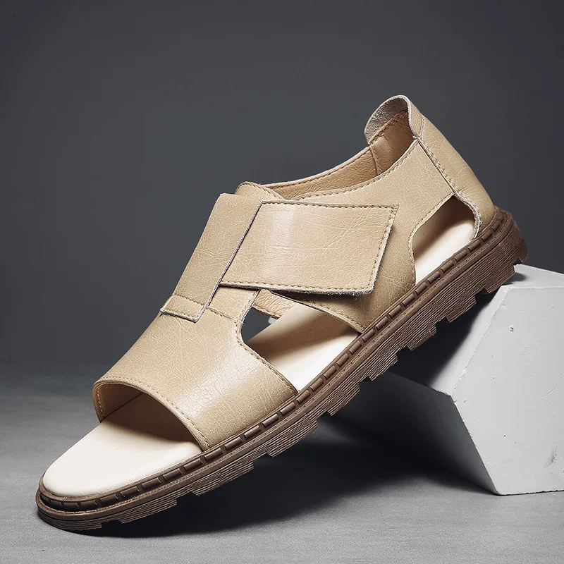 Mens Sandals Leather 2023 Summer Fashion Slippers Ankle Beach Male Shoes Casual Platform Walking Luxury Outdoor Sport Flat
Mens Sandals Leather 2023 Summer Fashion Slippers Ankle Beach Male Shoes Casual Platform Walking Luxury Outdoor Sport Flat