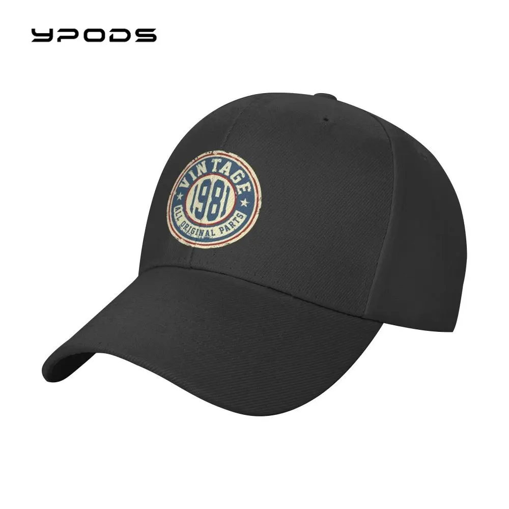 2022 Vintage 1981 All Original Parts Baseball Cap Men Women Adjustable 41th 41 Years Old Birthday Gift Hat Sports Spring Hats
2022 Vintage 1981 All Original Parts Baseball Cap Men Women Adjustable 41th 41 Years Old Birthday Gift Hat Sports Spring Hats