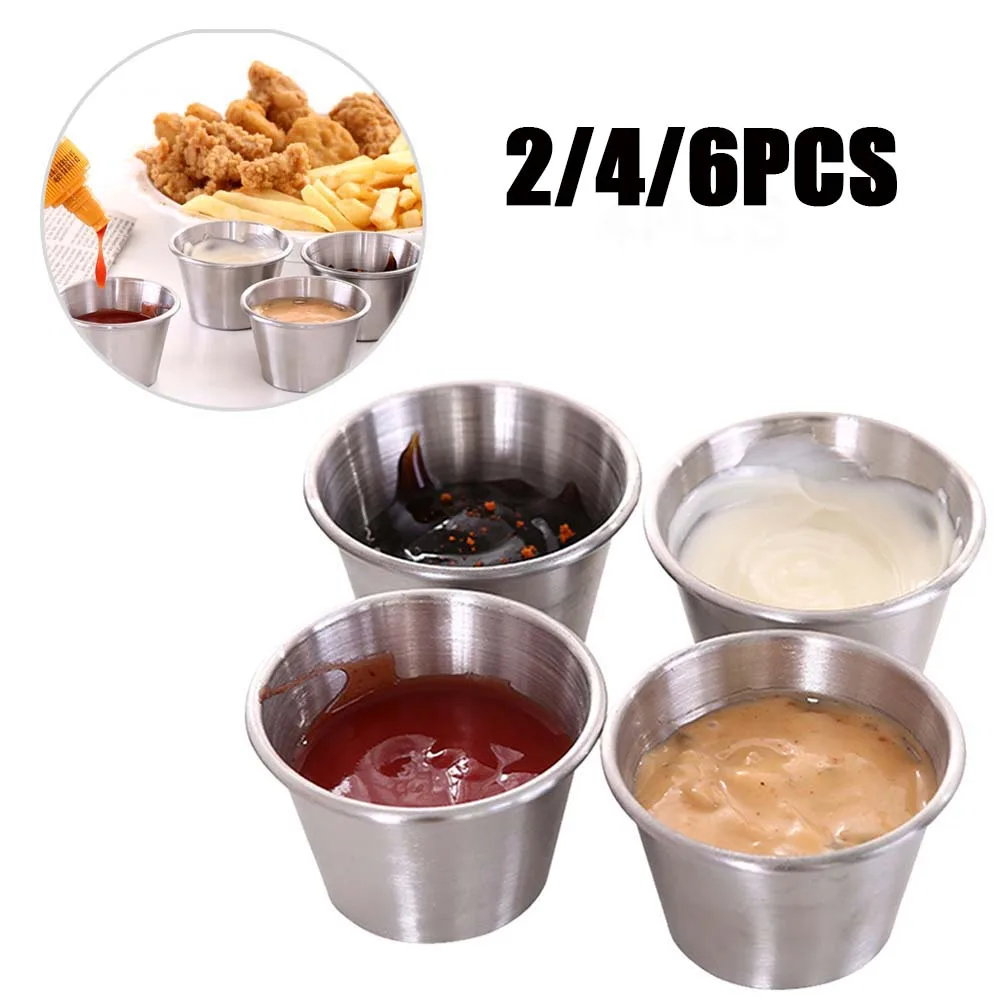 Stainless Steel Sauce Cups Individual Round Condiments Sauce Dishes Restaurant Kitchen Safe Dipping Sauce Bowl Kitchen Set
Stainless Steel Sauce Cups Individual Round Condiments Sauce Dishes Restaurant Kitchen Safe Dipping Sauce Bowl Kitchen Set