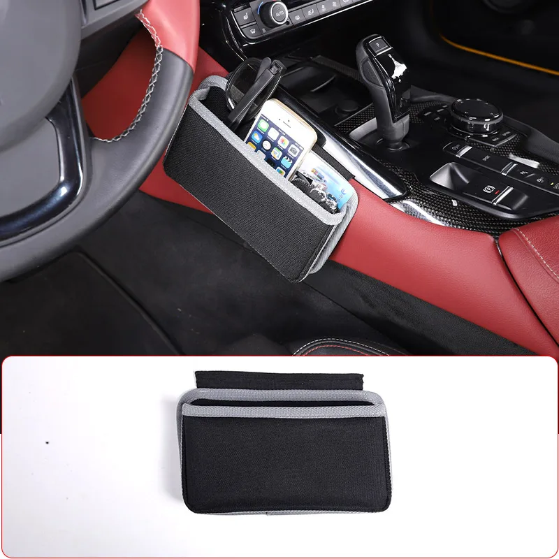 For Toyota GR Supra MK5 A90 2019-2022 Car Center Control Side Storage Bag Multi-function Mobile Phone Storage Bag Accessories
For Toyota GR Supra MK5 A90 2019-2022 Car Center Control Side Storage Bag Multi-function Mobile Phone Storage Bag Accessories