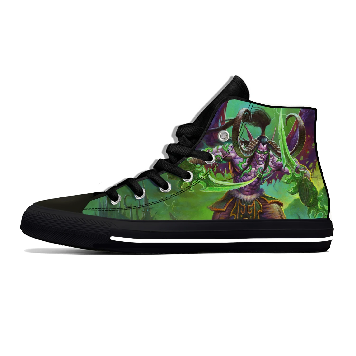 World Of Warcraft Pattern Lightweight Cloth 3D Print Funny Fashion High Top Canvas Shoes Mens Womens Casual Breathable Sneakers
World Of Warcraft Pattern Lightweight Cloth 3D Print Funny Fashion High Top Canvas Shoes Mens Womens Casual Breathable Sneakers