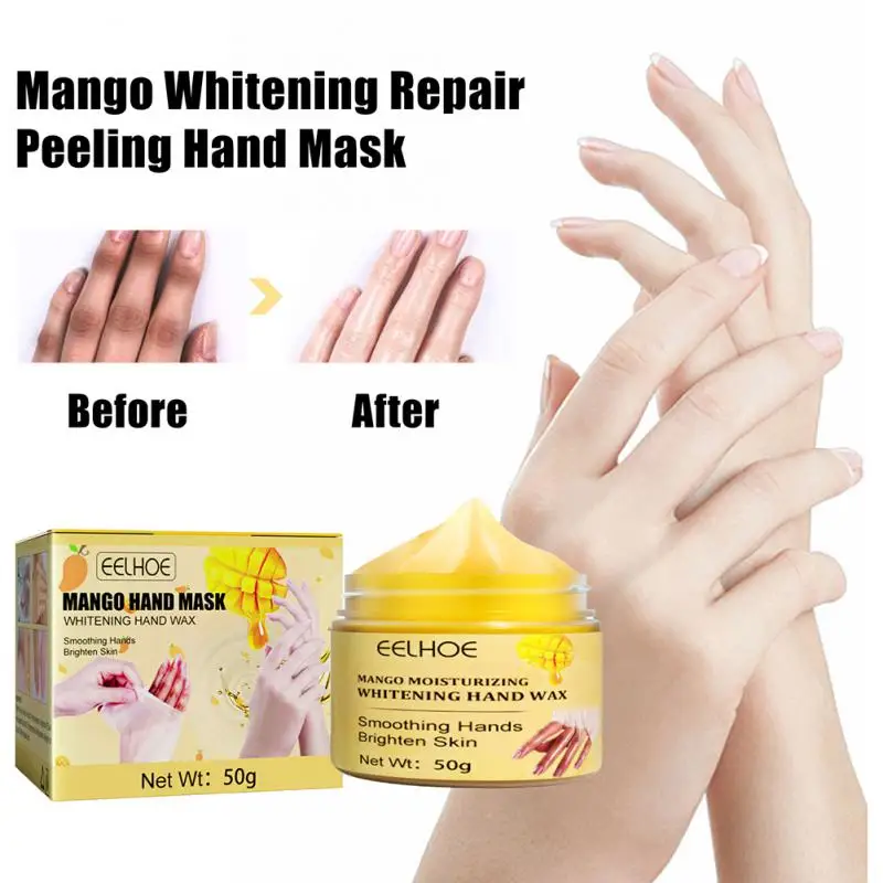EELHOE Mango Moisturizing Hand Wax Repair Exfoliating Calluses Acid Anti-Aging Hand Cream Treatments Scrub Hand Mask Skin Care
EELHOE Mango Moisturizing Hand Wax Repair Exfoliating Calluses Acid Anti-Aging Hand Cream Treatments Scrub Hand Mask Skin Care