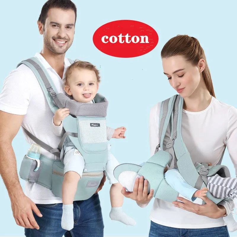 

Baby Carrier Waist Stool with Storage Bag Kangaroo Shoulder Swaddle Sling Infant Kid Wrap Ergonomic Backpack Hipseat baby